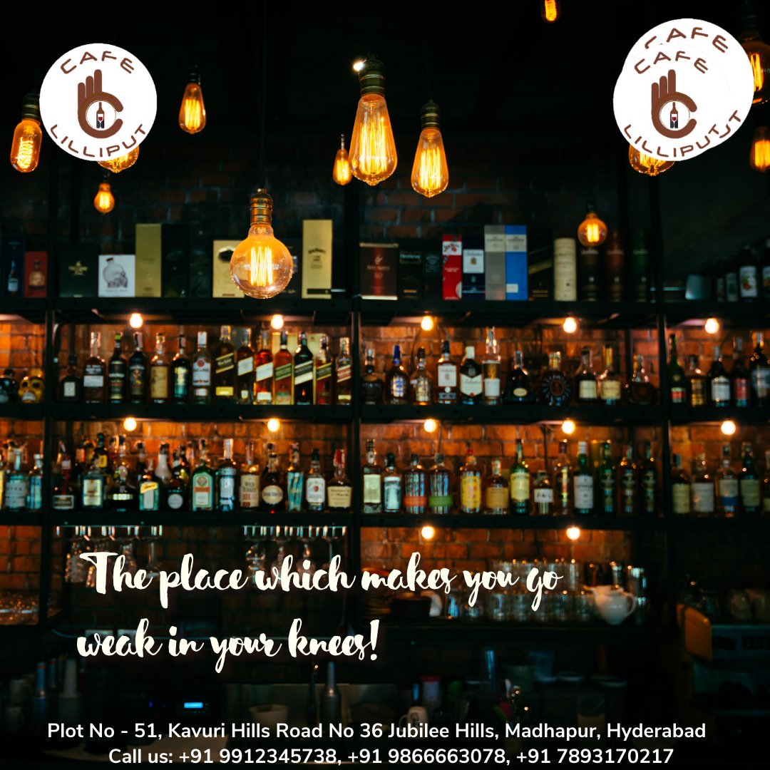 CafeLilliput's tweet photo. Places of Happiness. Re-check your bucketlist now 
.
.
.
#cafe #cafelife #cagelatte #cafestagram #caferacerlovers #bar #drink #cyberpunks #club #cocktail #cocktailbar #barman #cocktailporn #drinkup #cocktailoftheday #barstation #cheers #bourbon #liquorstore #whiskyporn
#explore # https://t.co/hY9KGoRnyY