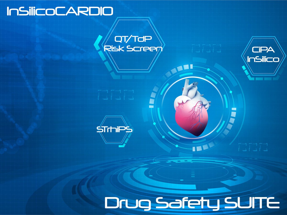 InSilicoTrials's tweet photo. InSilicoTrials presents its new Drug Safety Suite at #BIOEurope 2020. Learn how you can assess the #proarrhythmic potential of new molecules in the early phases of development of #drugs, reducing costs and accelerating the go-to-market through #simulation. https://t.co/mqwrlWZZb9
