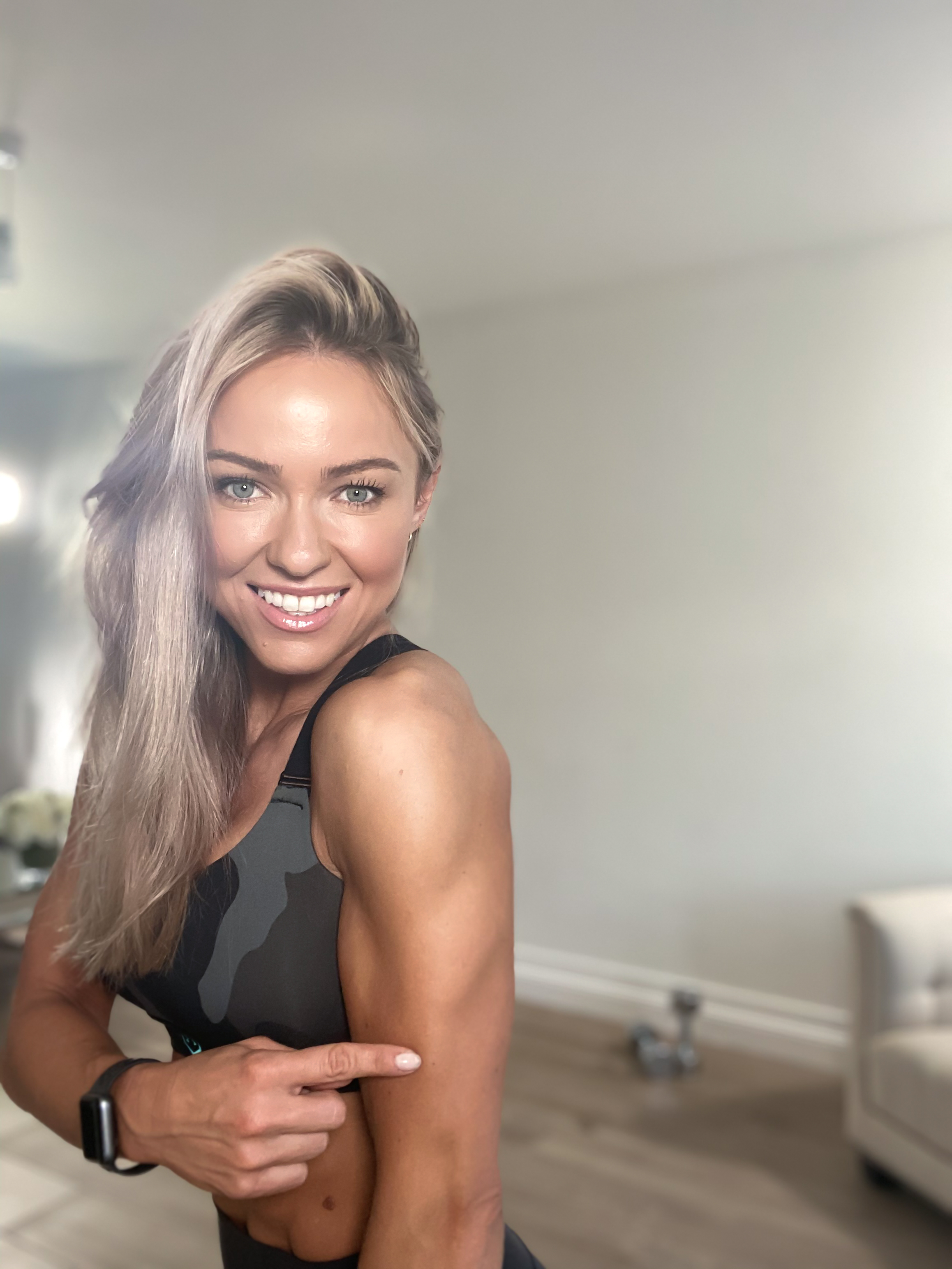 Caroline Girvan on X: Day 27 of EPIC: Arm workout and abs workout