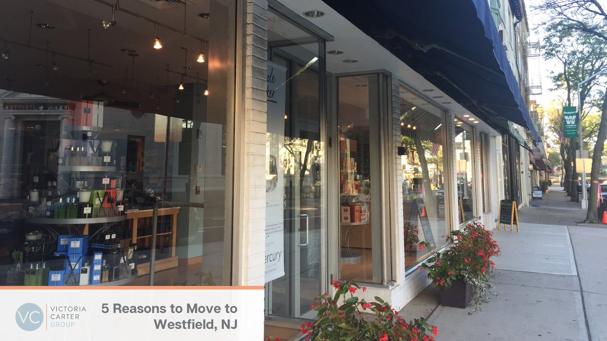 VCarterRealtor's tweet photo. NEW ON THE BLOG | 5 Reasons to Move to Westfield, NJ:
If you are thinking of moving to the northern New Jersey suburbs, family-friendly #WestfieldNJ is certainly worth a look.  Find out more in Victoria Carter’s latest blog: https://t.co/2br3vpdied #VictoriaCarterGroup #NJhomes https://t.co/gbC9fxPjEf