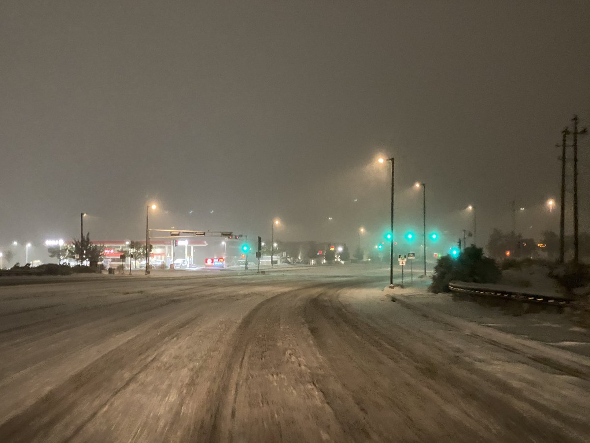 We made it in to keep you safe &amp; informed during this winter-like blast of snow. Tune in now on <a href="/krqe/">KRQE News 13</a> until 7am for the latest closures and conditions. <a href="/erica_wx/">Erica Horvatin</a> is busy in the Weather Center tracking the storm. #KRQEmornings