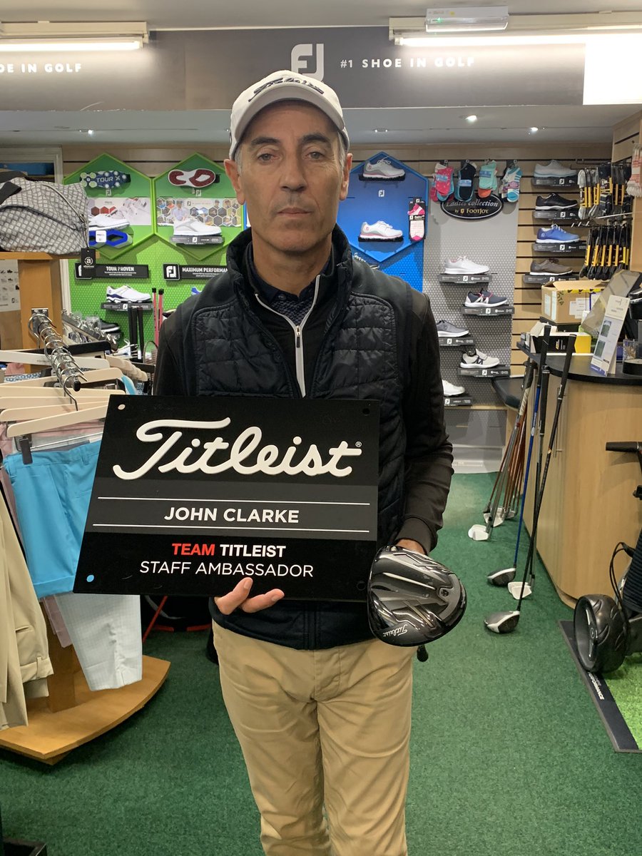 johnclarkegolf's tweet photo. Delighted to be a #TeamTitleist @Titleist ambassador! Thank you for your support! #itsatitleist https://t.co/HJKCxgynP6