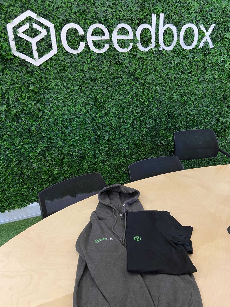 New Ceedbox merchandise so that our software engineers can work in style &amp; comfort #logistics #software