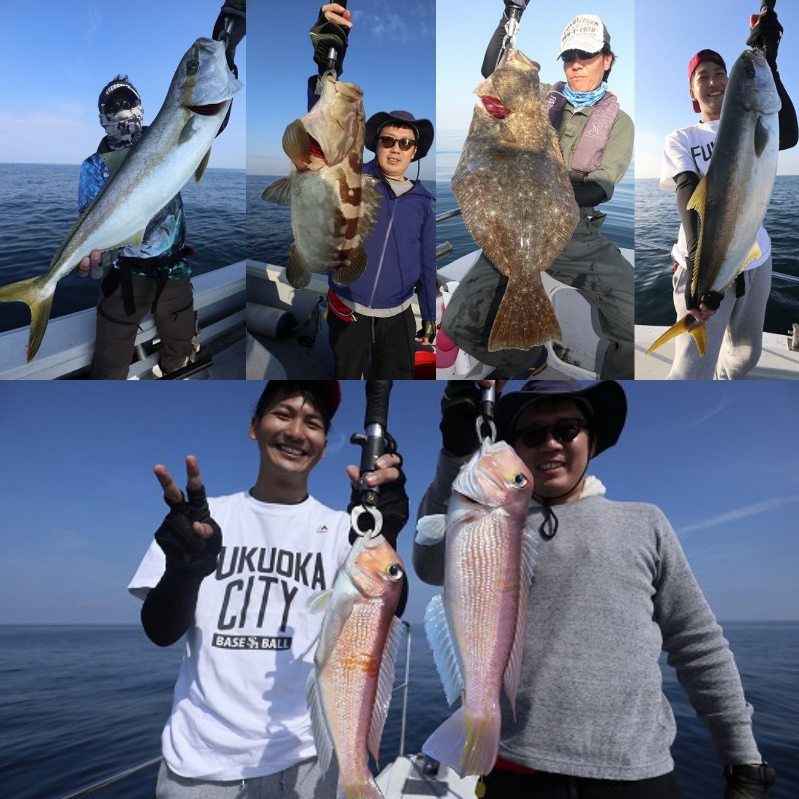 エル クルーズ 今日も天気 海況ともに最高で 釣果も最高 ヒラマサの他にも アラ様 アマ様 ヒラメ様の豪華メンバー登場で ホクホク釣果でした 玄界灘 ジギング ヒラマサジギング キャスティング ヒラマサ 釣り 海釣り 船釣り オフショア