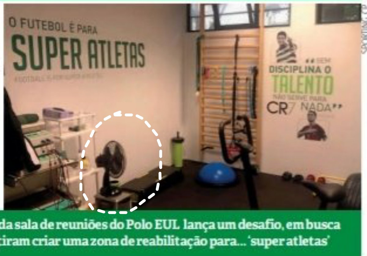 Finalmente, o sistema de ar condicionado que faltava para formar super atletas. Obrigado Varandas https://t.co/xl0vPzcaeA