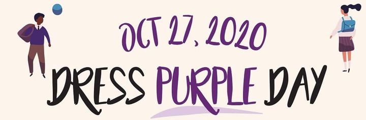 grennyscience's tweet photo. Wearing purple in support of Canadian Mental Health Association @HagersvilleSS https://t.co/Ax6ao5a62I