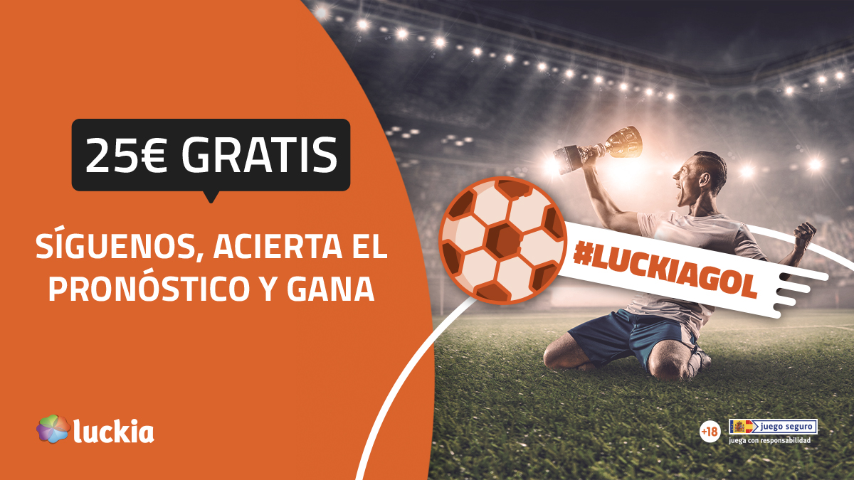 luckia_es's tweet photo. ¿Quieres ganar 25€ 😬💸 con el #JuventusBarcelona de la #UCL ?

✅ Síguenos 
✅ Haz RT 🔁
✅ Comenta el resultado del #JuventusBarcelona + #LuckiaGol  

T&amp;C 👉 https://t.co/QE366fZdnu https://t.co/YUF3pPdwYc