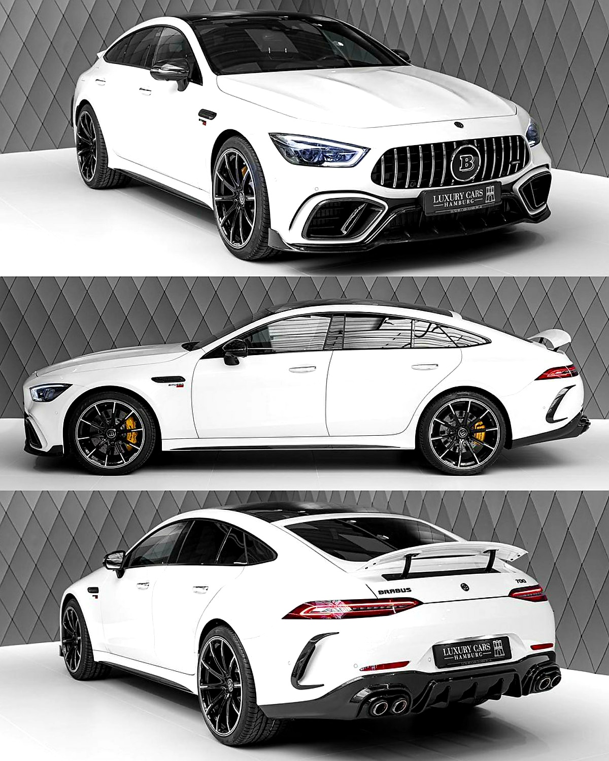 Mercedes Benz Maybach Fans on X The white knight BRABUS GT 63 S 700 HP luxury cars hamburg gt700 gt63s gt63samg https t ef8zToVKcD X