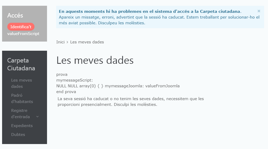 joselesoria's tweet photo. @ajpalafrugell quan tornarà a funcionar la carpeta del ciutada per evitar gestions presencials en plena pandemia al OAC? Segons m'han dit fa mesos que falla. @RPalafrugellFM https://t.co/r5cdzdsO35