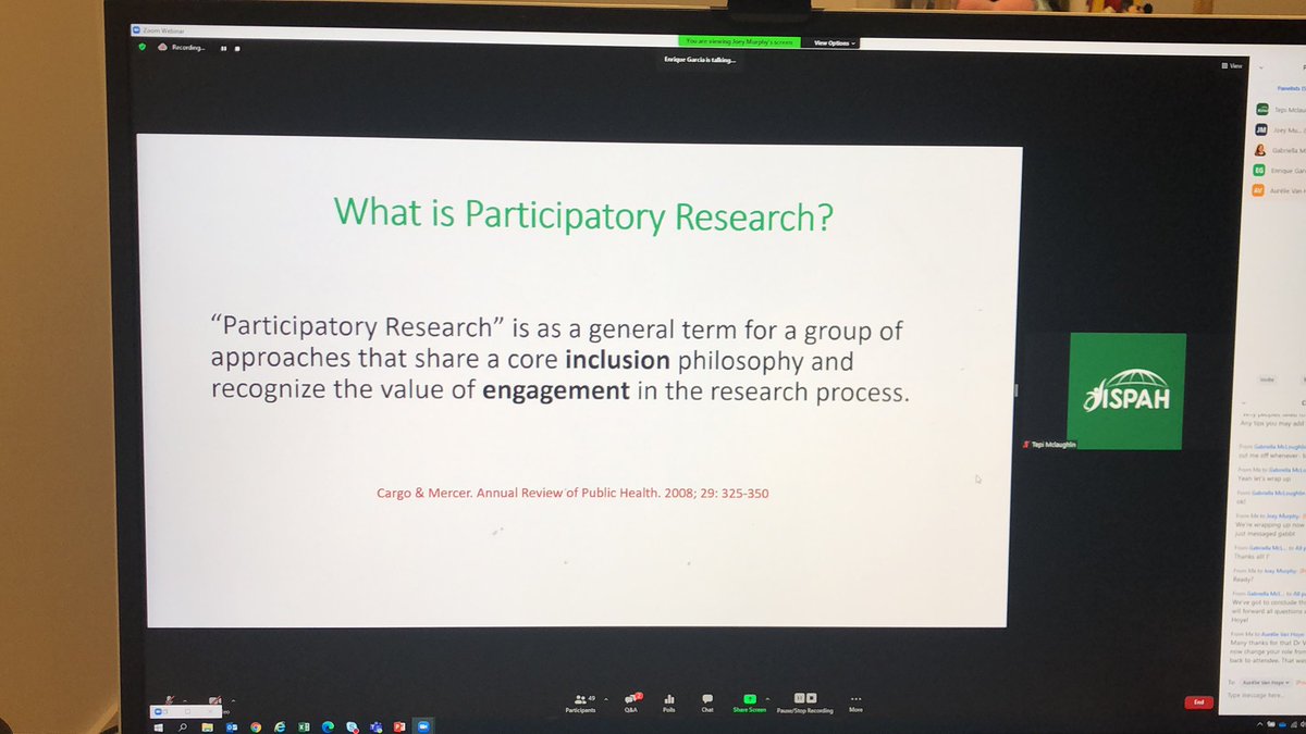 HealthTepi's tweet photo. Great to have Dr Enrique Garcia talk to #ISPAHECN about working with non-academic partners. @ISPAH https://t.co/dLgTfUK5pm