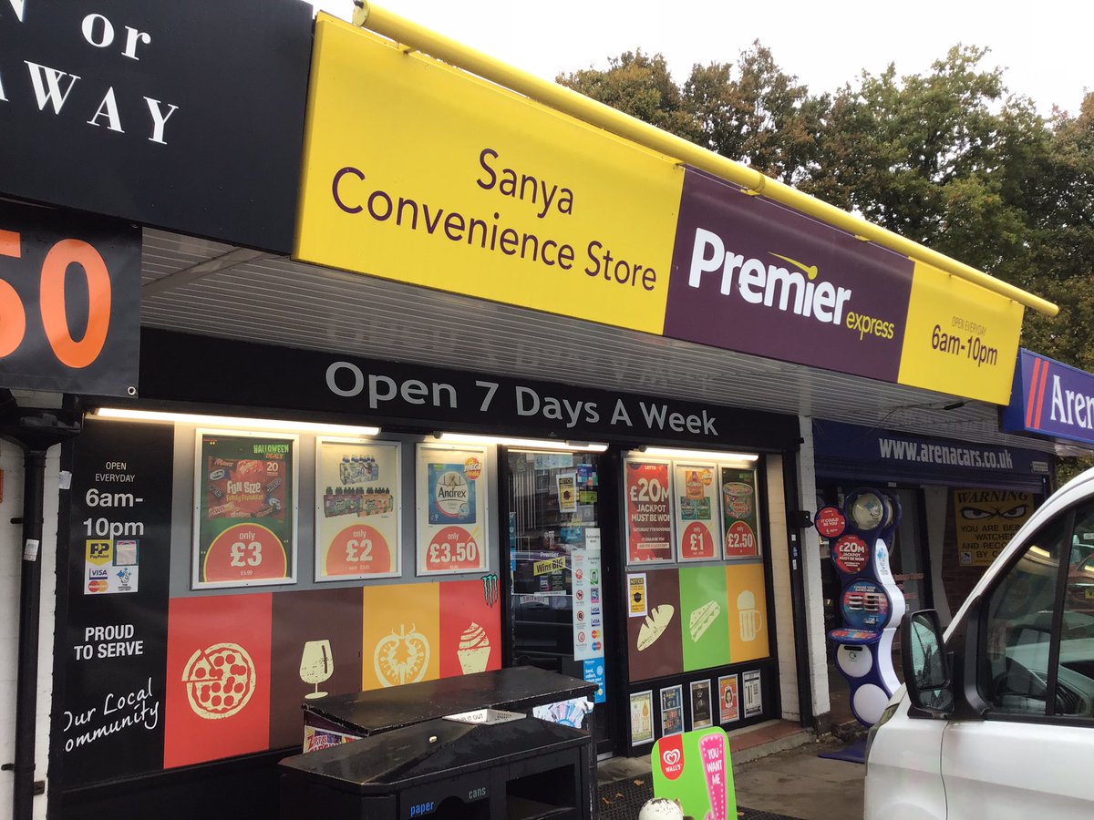SkellonTim's tweet photo. @TheSun The customers local to Sanya Covenience Store, Aldershot are well on their way to 7 stamps on their #Loyaltycard #SunBigPrizeGiveaway for the chance to win one of #1000prize https://t.co/00MSIsM8Oi