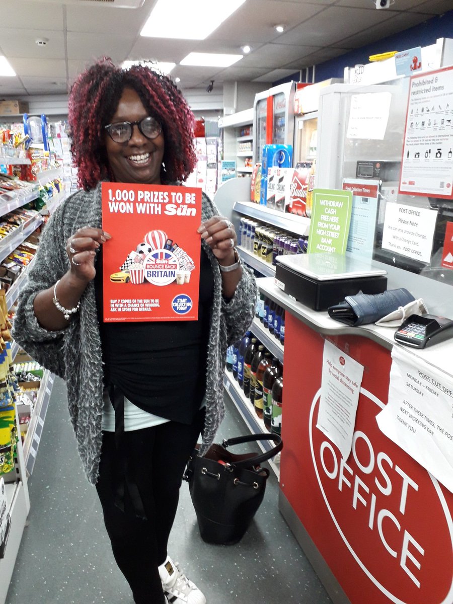 AnnetteThesun's tweet photo. LE9 8DQ - Mercury News Barwell.
Hilda and new owners supporting The Sun #BounceBackBritain campaign. @NewsUK_Retail
Colect your cards and stickers today for chance of
#1000tobewon🌞☕⚽️❤🎁
#BounceOffChallenge
#ShopLocal
#supportlocalbusiness https://t.co/hv2RgGCttx