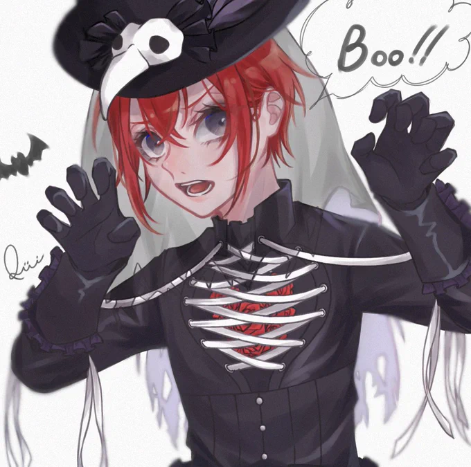 Boo!?
#ツイステファンアート 