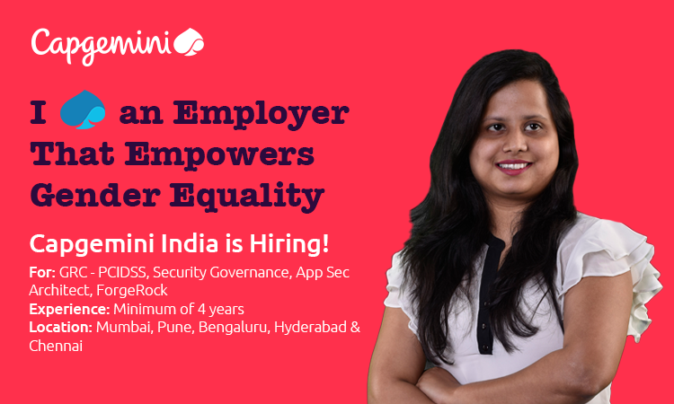CapgeminiIndia's tweet photo. Want to be a part of an all-inclusive and diverse team? We have multiple openings. #CapgeminiIsHiring
Apply now: https://t.co/YjnvwwHXpF https://t.co/6WvpHXryk8
