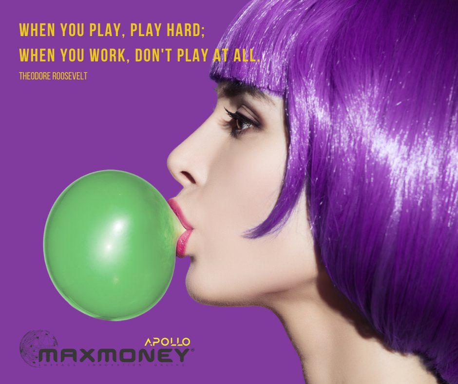 CEOMycomax's tweet image. When you play, play hard;
when you work, don&apos;t play at all.
(Theodore Roosevelt)

#takeittothenextlevel
#Rocktober