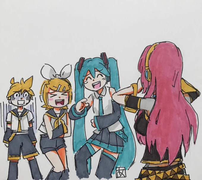 #巡音ルカ #初音ミク
#鏡音リン #鏡音レン

あなた次第... 
