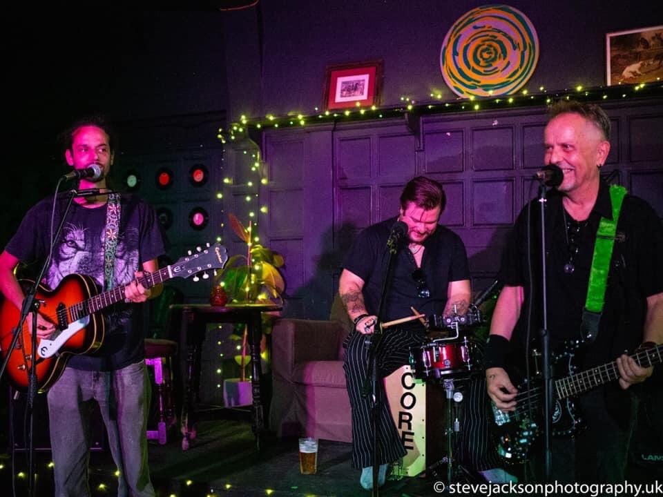 Recent smudge from a gig at Escape Bar West. London.