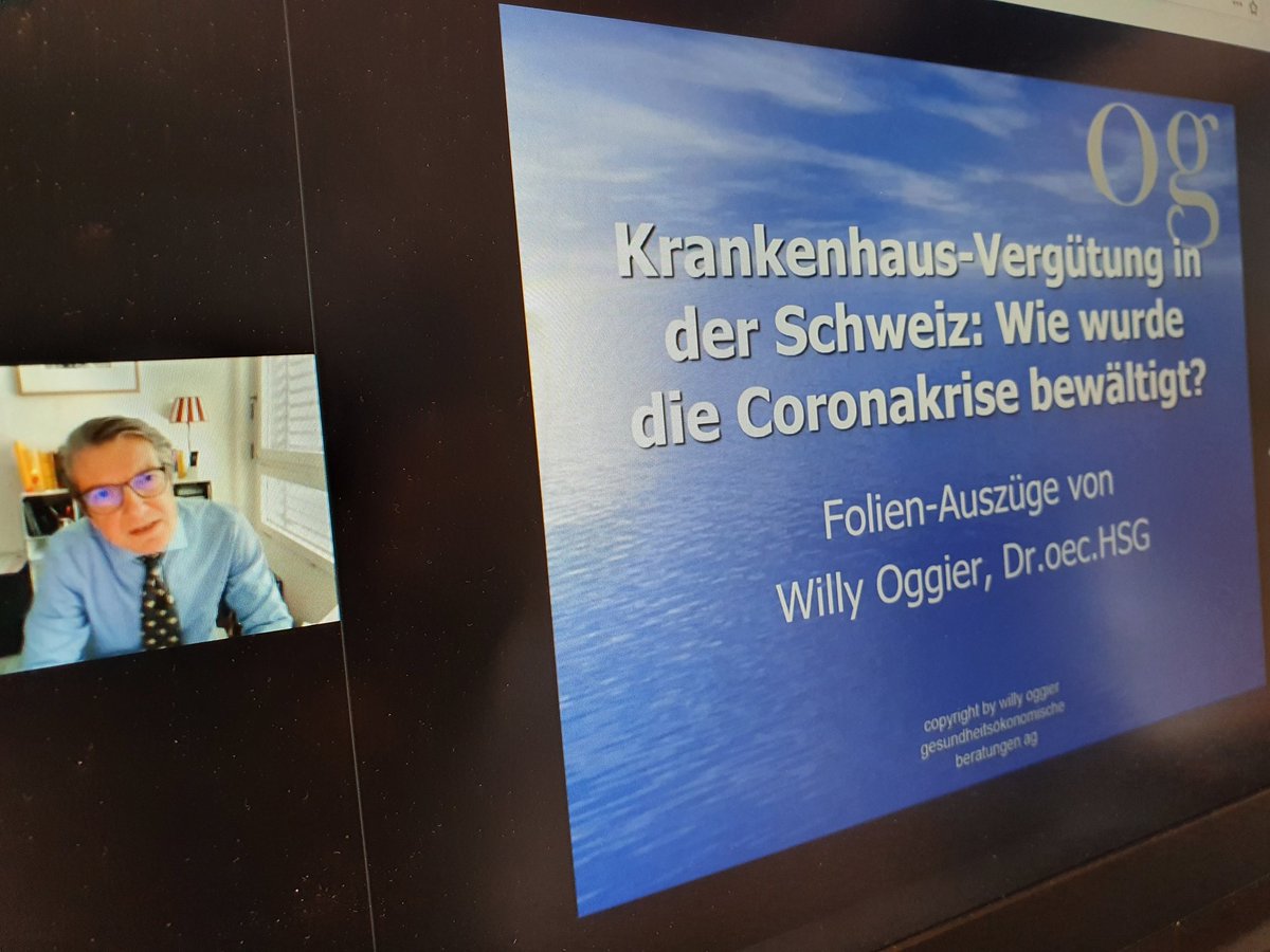 Dr. Willy Oggier berichtet auf dem @EGKMUC über die finanzielle #Corona-Bewältigung in der Schweiz. Hier gibt es unterschiedliche Herangehensweisen in den einzelnen Kantonen. Das sorgt für Unmut. #egkm20