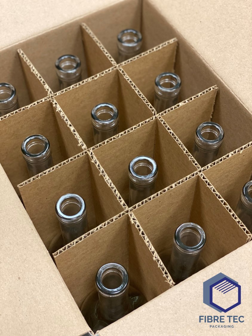 It's true, full whiskey bottles are a lot more fun, but sometimes empty bottles are a necessary evil for our design and sampling process to ensure a perfect fit.

#partitions #Packaging #corrugated