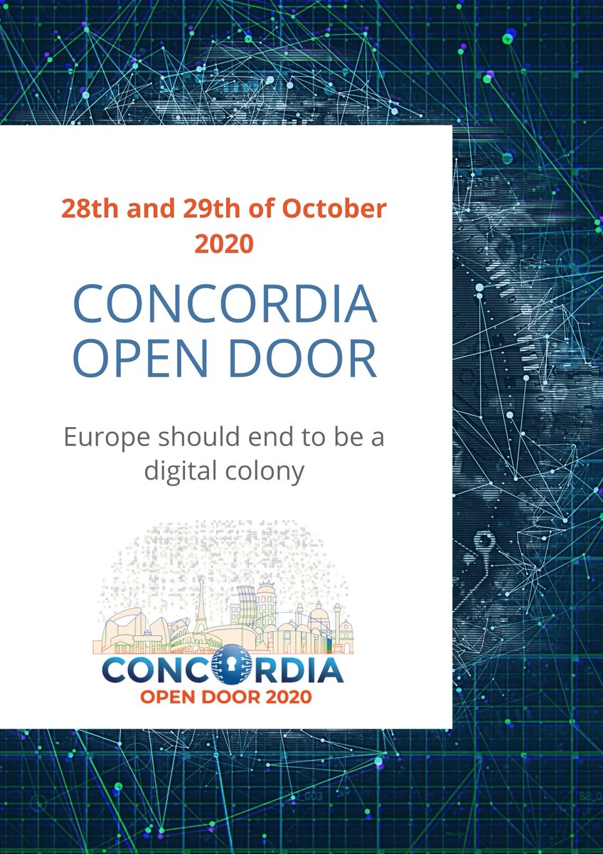 enisa_eu's tweet photo. #ENISA ED @Le_Passar will give a keynote speech tomorrow at #CONCORDIAOpenDoor2020! Join the discussion on how to achieve a high level of #CyberSecurity across the EU &amp; #digitalsovereignthy for Europe.

28 October, 10:30 CET. https://t.co/blzpWZ919q
#DigitalSingleMarket #H2020 https://t.co/LyJP1zAGQO