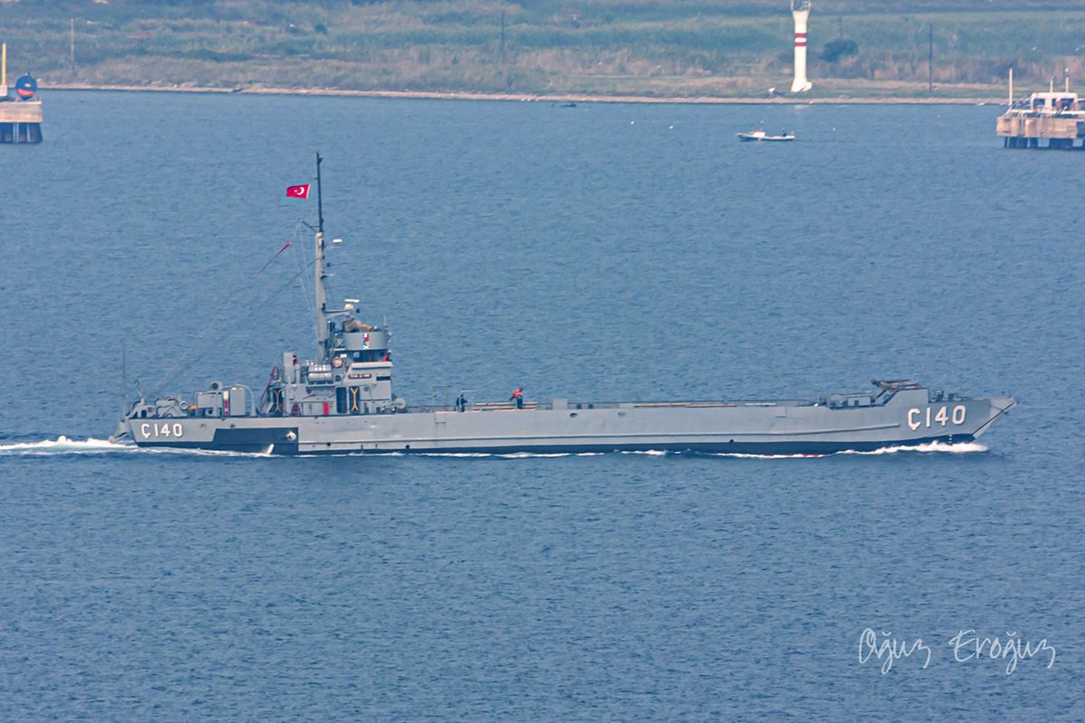 OguzEroguz1's tweet photo. #TurkishNavy #140Class #LCT #TCGÇ140 sailing Gulf of İzmit https://t.co/cBppsHaxHS