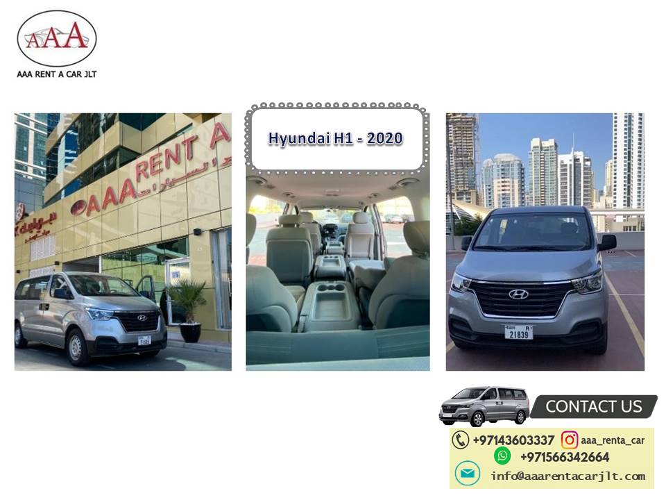 aaarentacarjlt's tweet photo. Hyundai H1-2020 Bus 2.4 ☺️
• 9 Seater 
• Transmission Type: automatic 
• Left and Right Sliding Doors
• Front Airbags
• ABS with EBD
• Remote Keyless Entry and Alarm

For Booking:
📲 +971 566342664
📞 +971 43603337
🌐 https://t.co/UxzZ3dKW9y
📩 info@aaarentacarjlt.com https://t.co/bY9fShgy6M
