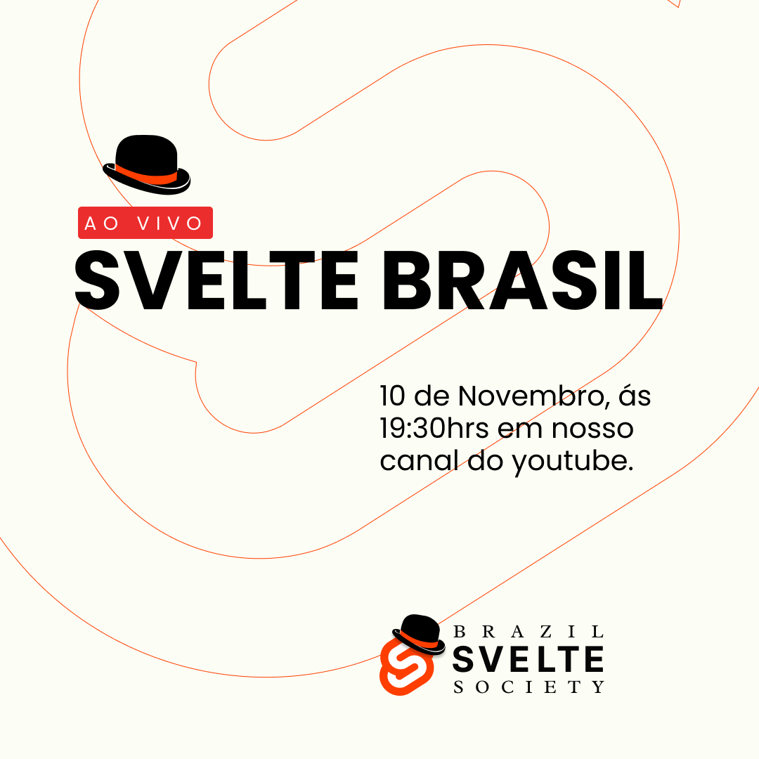 sveltebrasil's tweet photo. O próximo meetup do Svelte Brasil já tem data, dia 10 de novembro. 🎉🎉🎉🎉🎉

E ainda da tempo de você participar trazendo sua talk. Submeta sua palestra no nosso C4P. 
https://t.co/folDTMKHS3

#sveltejs #sveltebrasil #sveltesociety https://t.co/kfEx5g80lc