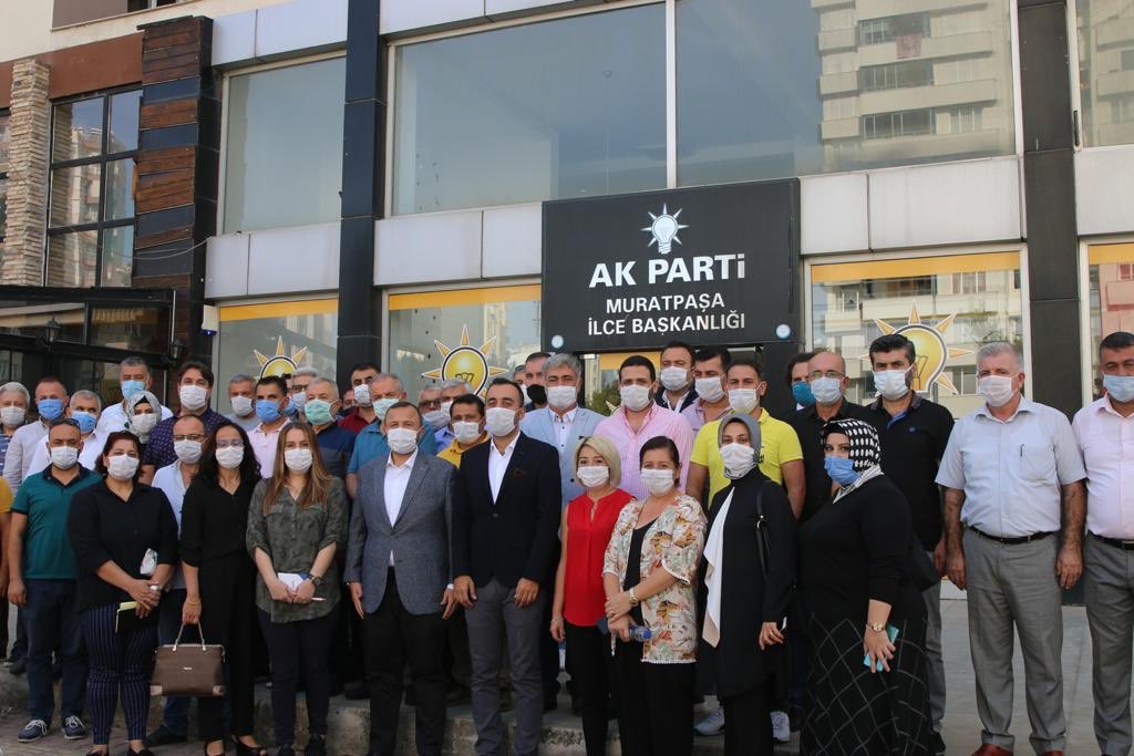 ak_muratpasa's tweet photo. Antalya İl Başkanımız Sayın @ethemtas Muratpaşa İlçe başkanımız Sayın @osmanulker07 ziyaret etti.Antalya hedefe koşuyor https://t.co/G45pWL8Snu