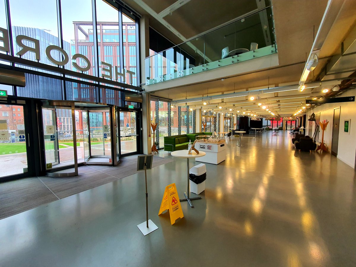 TheCoreUK's tweet photo. We are having works completed to our #eventspace and #networkingarea this week @TheCoreUK . Our event space
will look very different in weeks to come. Watch this space for exciting updates!
@newcastlehelix #Newcastle #virtualeventspace #meetingrooms #corkers https://t.co/1g1Tf4ypUt