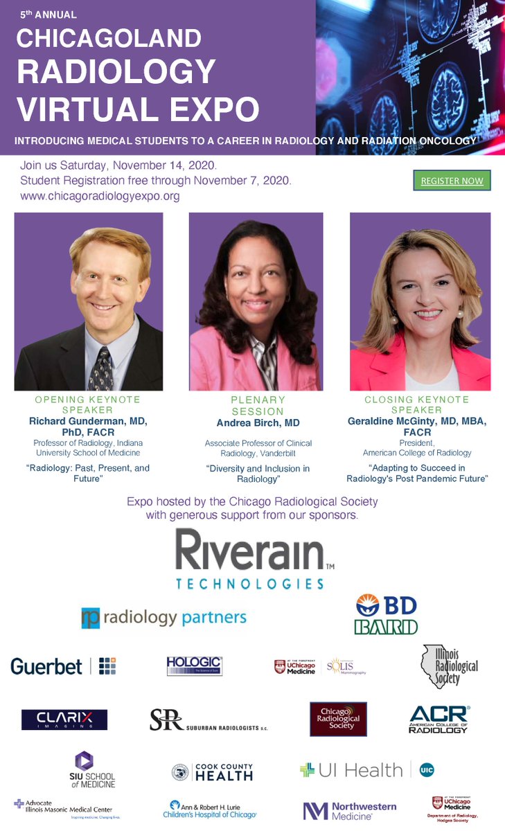 BoyanPetrovic's tweet photo. #Radiologists --help spread the word about the free virtual conference for #medstudents hosted by @chiradsoc! Fantastic speaker lineup! Check it out: https://t.co/lB1nldcZcL #futureradres https://t.co/5kC54e77uA