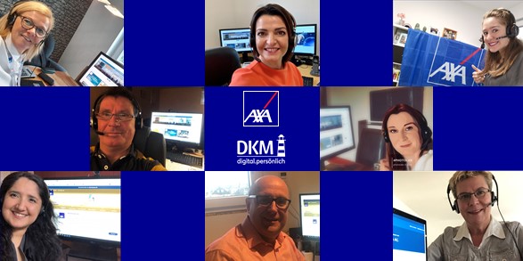 AXADeutschland's tweet photo. Seit gestern läuft die digitale #DKM2020 und wir sind LIVE dabei – heute auch mit einem Workshop zu den Themen "Soli for More" und Factoring. #OneAXA #GenialDigital https://t.co/sLuIhOID2a