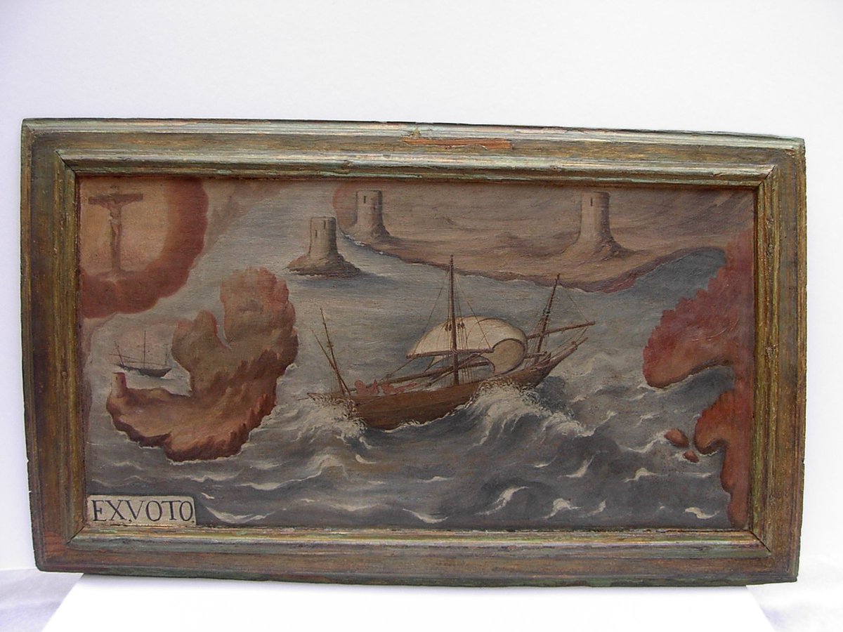 MuseuArenysMar's tweet photo. la #mànega o #fibló que vam veure ahir a #arenysdemar ens ha fet recordar els #naufragis de #mar que es tenim en els #exvots del #museu @cnarenys @MuseuMaritim https://t.co/l6Nx8cxoDl