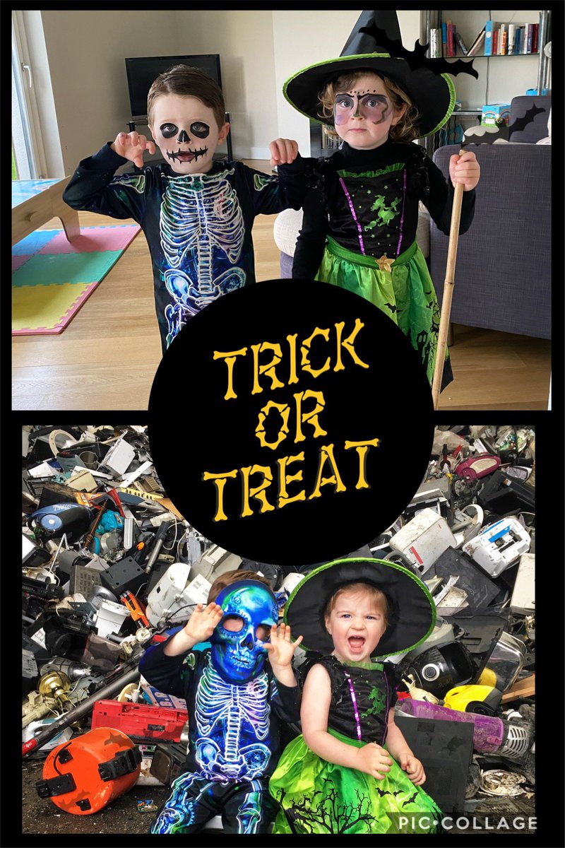 The most eco-friendly way to dress up for #Halloween is to use materials you have at home to make your costumes, but failing that you can always #reuse costumes you have bought and make sure to pass them on 👻 🧙‍♀️ 🎃 #HappyHalloween