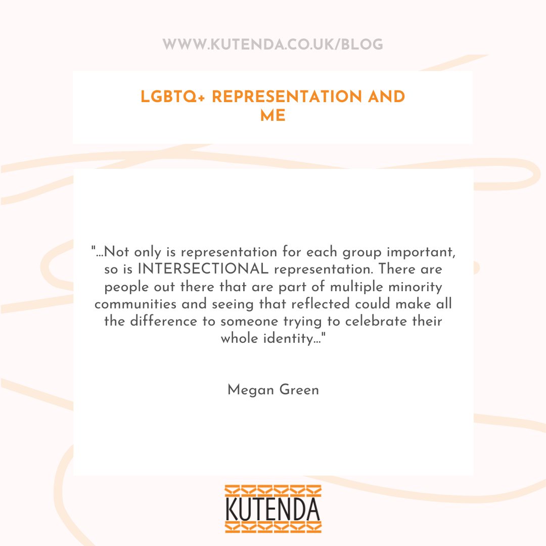 kutendai's tweet photo. “...Not only is representation for each group important, so is INTERSECTIONAL representation" by Megan Green
👏🏾
Read the full blog post here: https://t.co/BSUcrgX4QU
👏🏾
#kutenda #kutendamarketplace #kutendapartner #startup #blog #blogposts #blackhistorymonth https://t.co/hZuUUtAEnZ