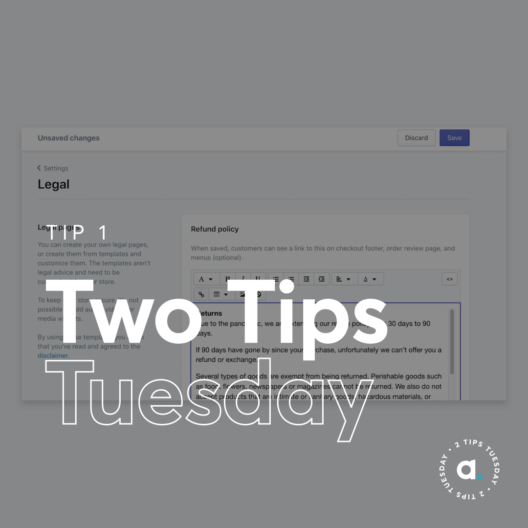 AbleSense's tweet photo. It’s always sunny on #TwoTipsTuesday! 😎 Are you ready for this week’s batch of #ecommercetips?
This is an important one: give your customers reasons to trust you.
#shopifyexperts https://t.co/Qj40CKdh9s