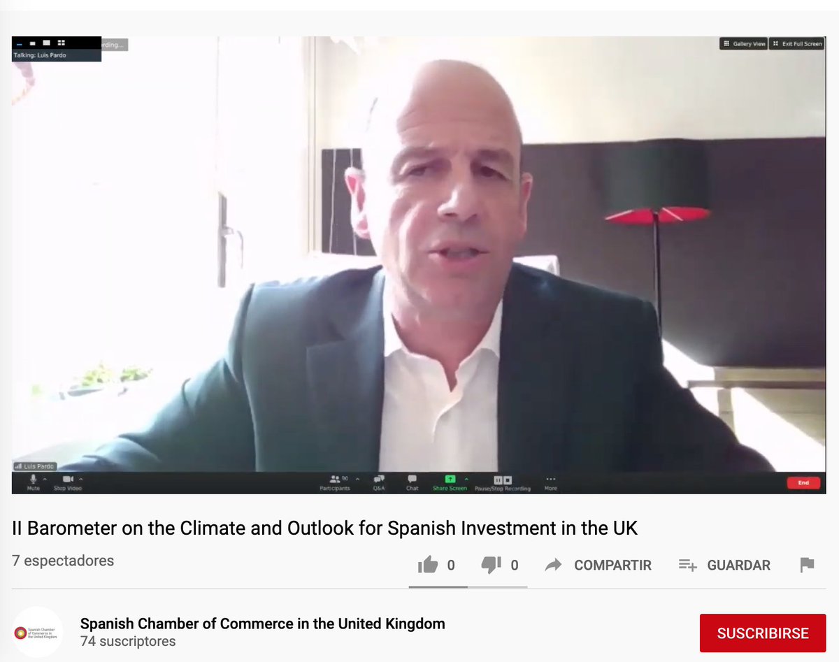 britchamberESP's tweet photo. Nuestro presidente, @luispardo1, celebra las cifras de inversión del #IIBarometerSCC de la @SpainChamberUK, y recuerda que la relación bilateral entre España y Reino Unido es muy fuerte y estrecha. "Las empresas de ambos países generan en total más de 360.000 puestos de trabajo". https://t.co/bubbYqzAIR