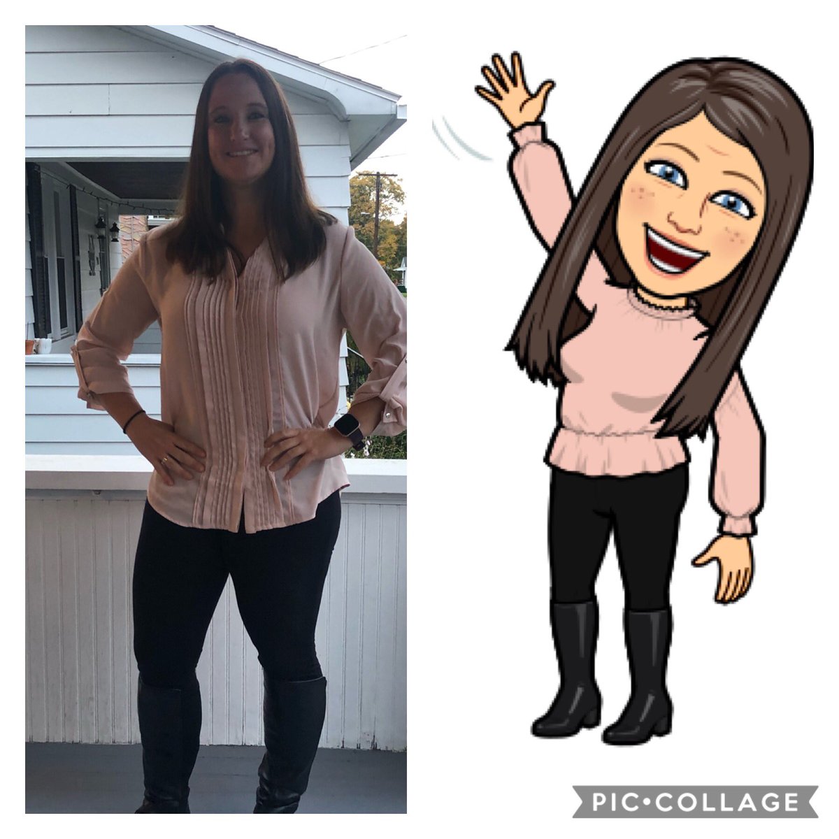 I think we are a match!!! Happy bitmoji day! #BCSDSpiritweek #BPatriotProud