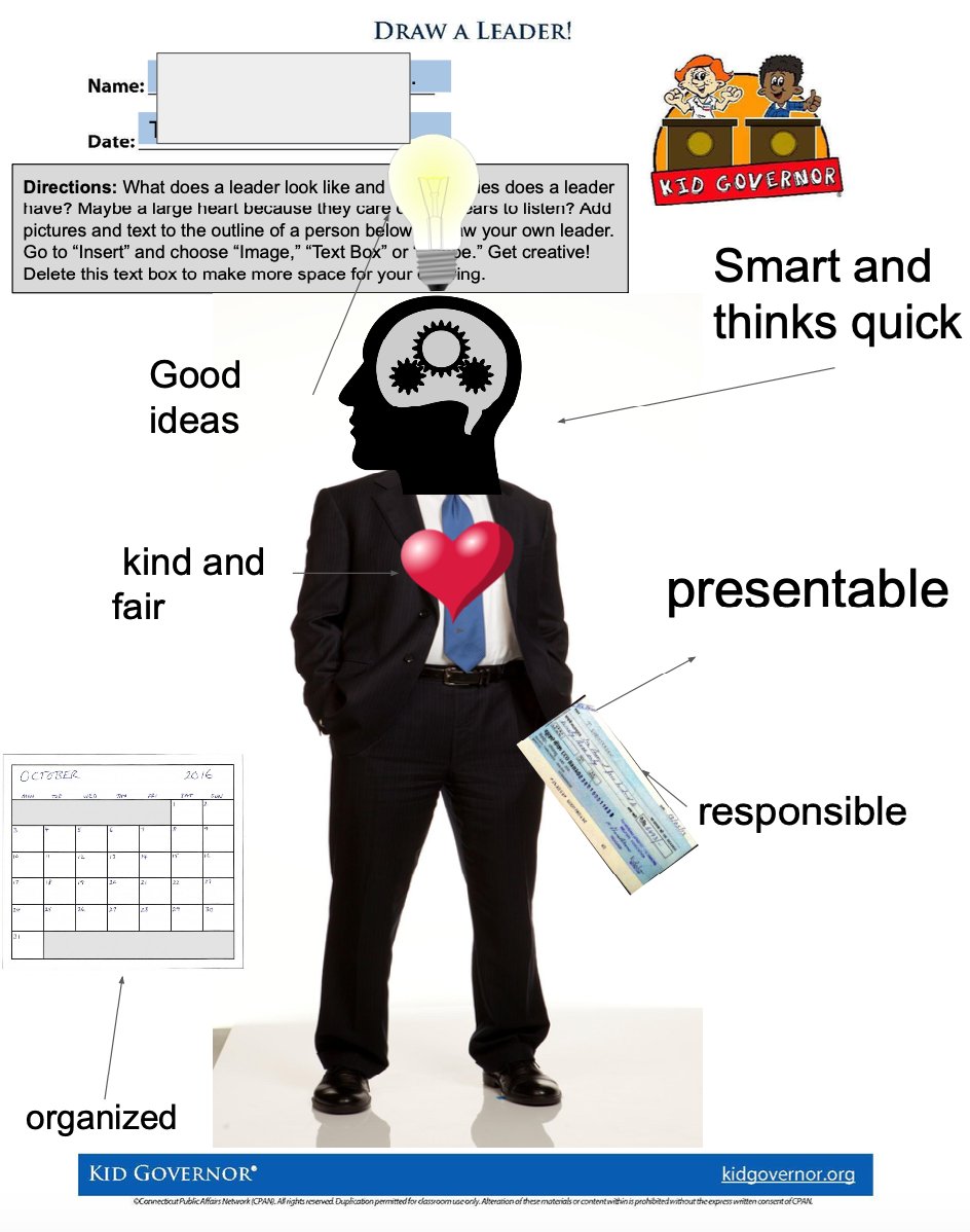 Characteristics of a good leader <a href="/CTKidGovernor/">Connecticut's Kid Governor®</a> <a href="/GoshenCenterSch/">GoshenCenterSchool</a>