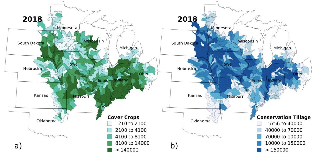 FoodSystem_CAMO's tweet image. Honored to have been a co-author on this newly published paper on #OpTISData, a new tool for tracking the adoption of #ConservationTillage and #CoverCrops using publicly available #RemoteSensing data. Congrats to the team at Dagan for this accomplishment! lnkd.in/e_rcQzv
