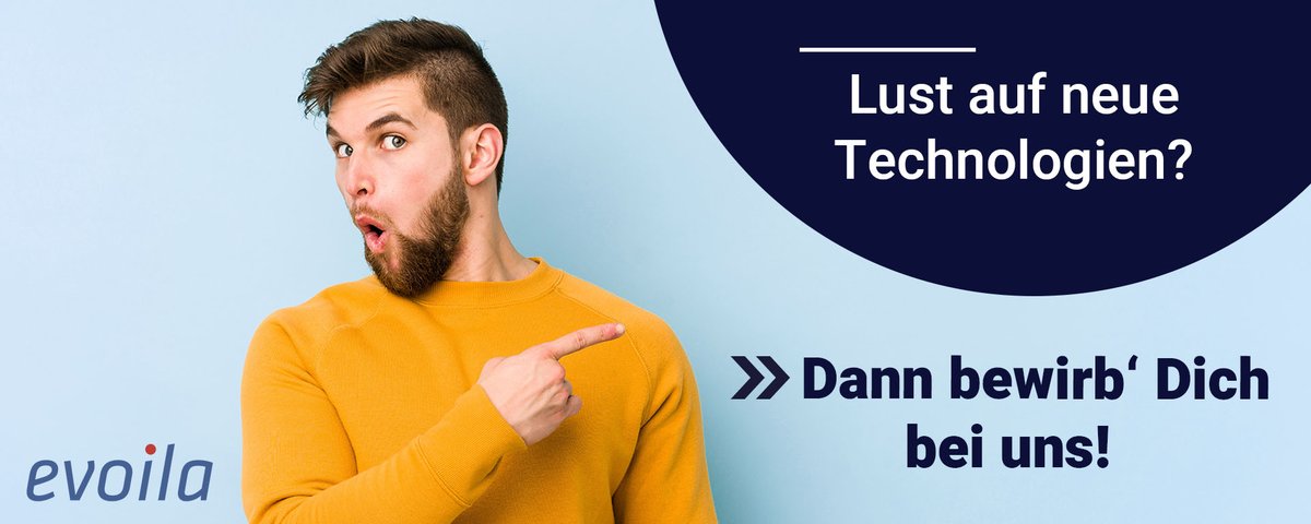 Du suchst einen sicheren Job in einem innovativen Unternehmen? 
Dann suchen wir Dich!
evoila.de/de/jobs/offene…
#Jobs #futureofwork #it
