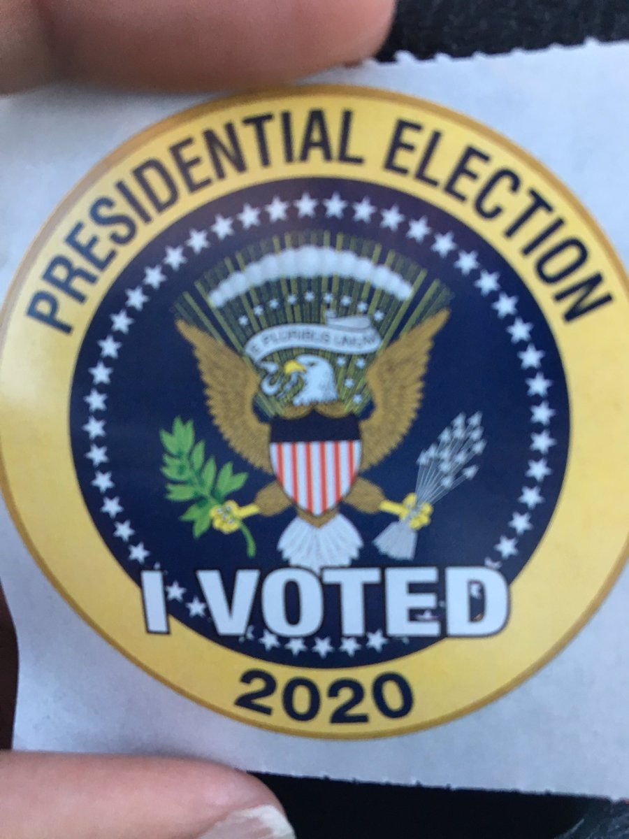 Allie8170's tweet photo. I voted today for @JoeBiden and it felt amazing!!!
#GoTeamJoe !!!๐บ๐ธ๐บ๐ธ https://t.co/SjBW73Ab11