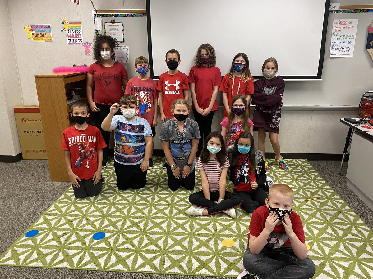 Millersmath17's tweet photo. “Red”y to live a drug free life https://t.co/9nNdzCPH3f