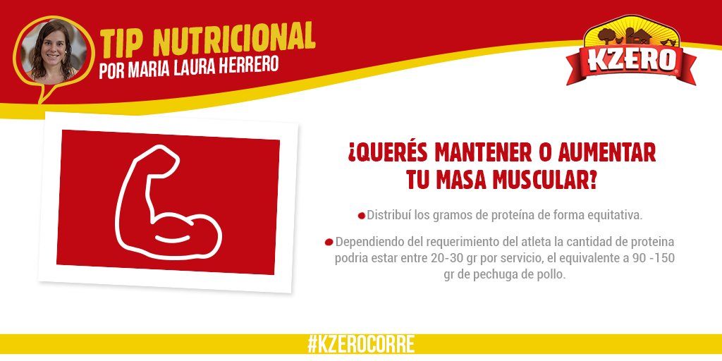 PollosKzeropy's tweet photo. Si te interesa aumentar o mantener tu masa muscular, es importante consumir las proteínas que tu cuerpo necesita. 💪
#KzeroCorre #NutriciónDeportiva https://t.co/kvyM01MalU