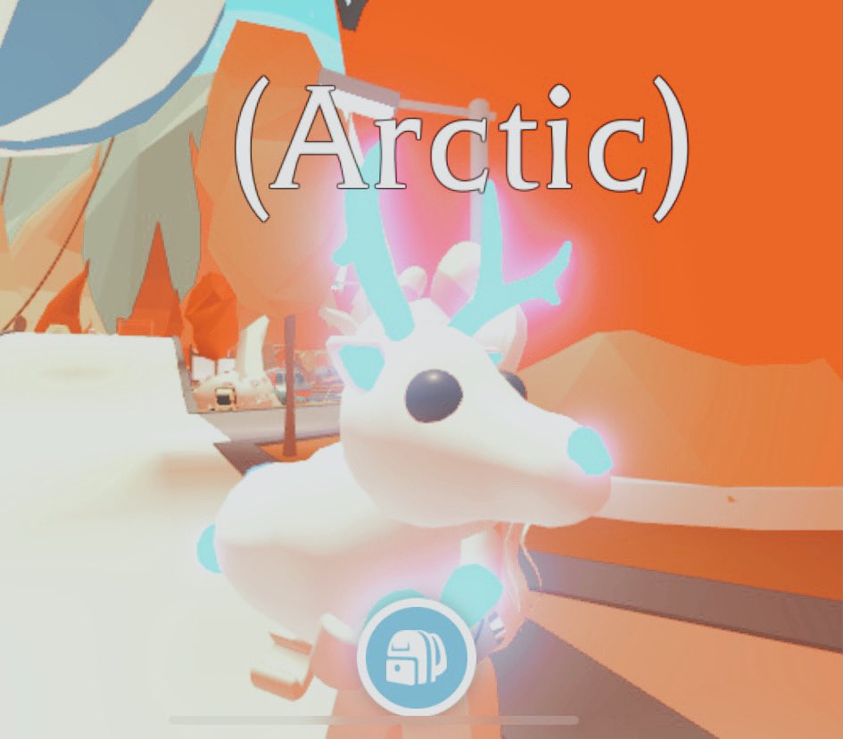 Roblox Adoptme Reindeer Pet