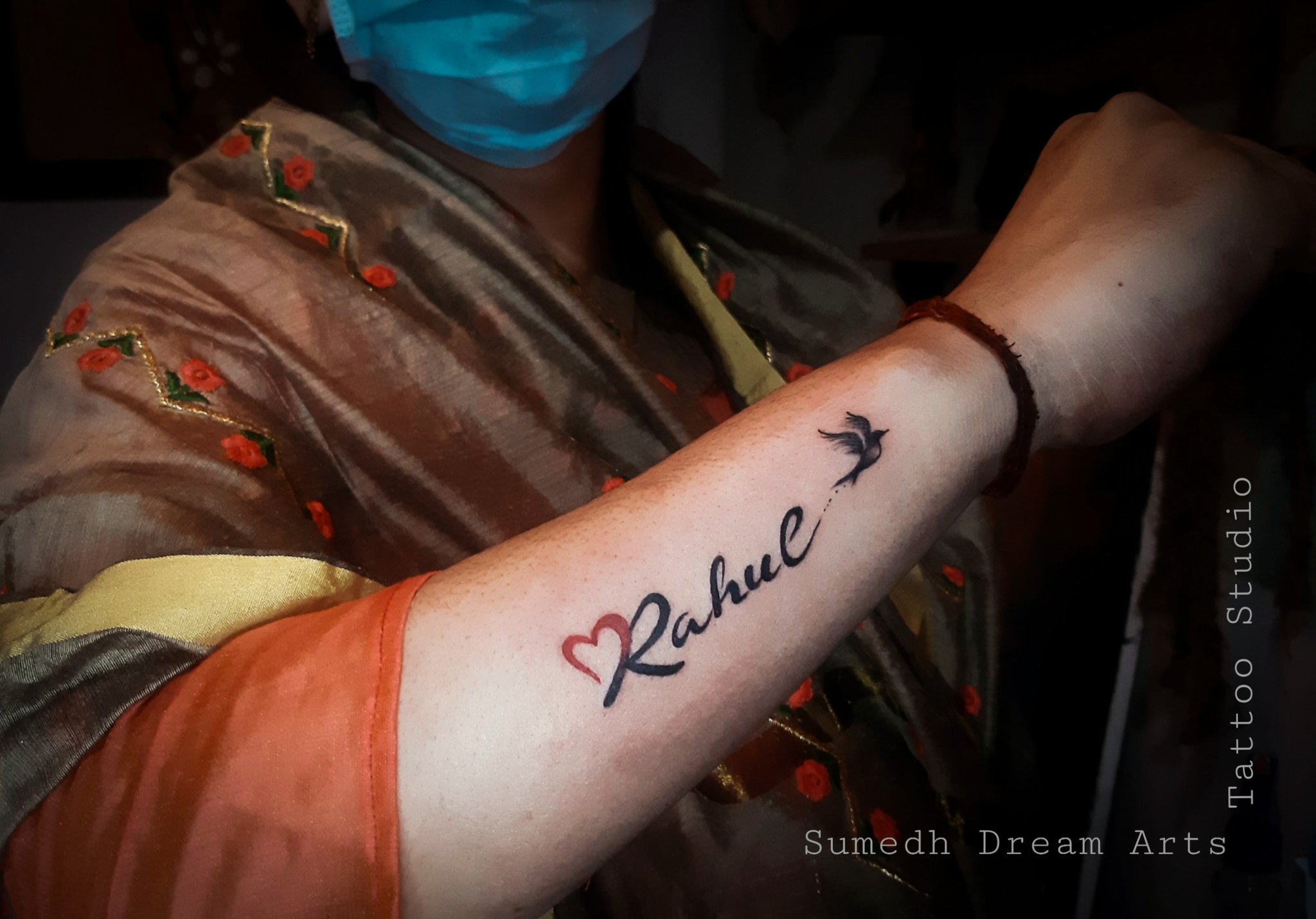 sumedhdreamarts on Twitter Rahul name Tattoo design BySumedh Dream  Arts amp Tattoo Studio httpstcoD6RdhEvory  Twitter