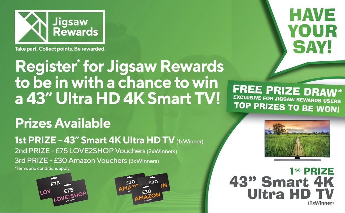 Jigsaw Rewards tweet media