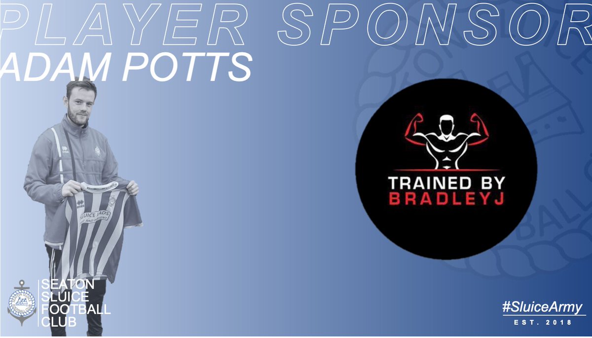 🔵⚪️Adam Potts (Sponsored by Trained By Bradley J) was awarded MoM in Saturdays Minor Cup game v Cramlington United🔵⚪️

#sluicearmy