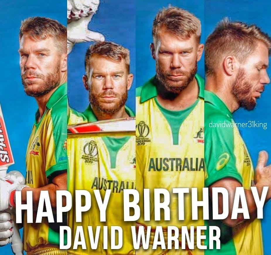 davidwarnerfan5's tweet photo. Happy birthday @davidwarner31 
Have a great day and best of luck in today match I am sure you will do great today #DavidWarner #SunrisersHyderabad #SRH https://t.co/wN9ZhIq35f