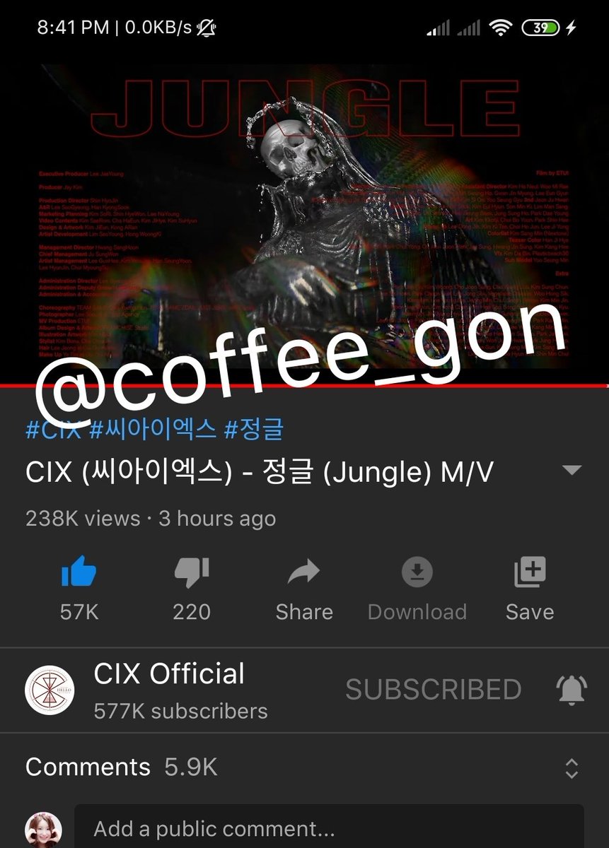 coffee_gon's tweet photo. @CIX_Support THANK YOU!!!!!
#CIX #JUNGLE #CIX_IN_JUNGLE #CIXSUPPORTGIVEAWAY https://t.co/kBZNi3MWlL