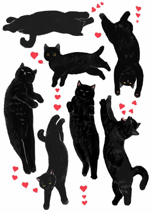 「黒猫の日」 illustration images(Latest))